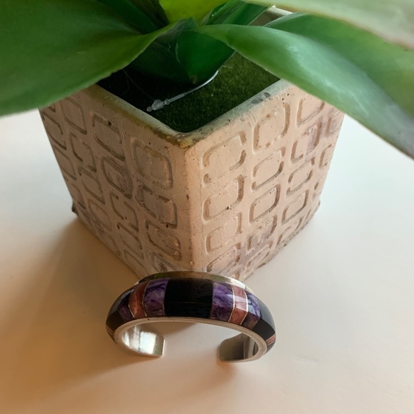 Bracelet Navajo 925S Multiple stone types Stunning - Picture 1 of 8